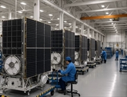 Producción de las space cell towers de Starlink - Crédito: Starlink